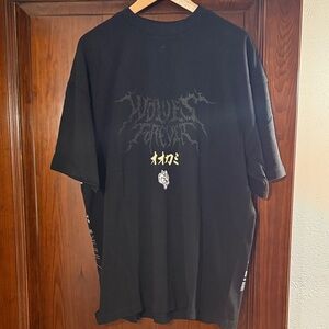 Wolves Forever Black Graphic Tee